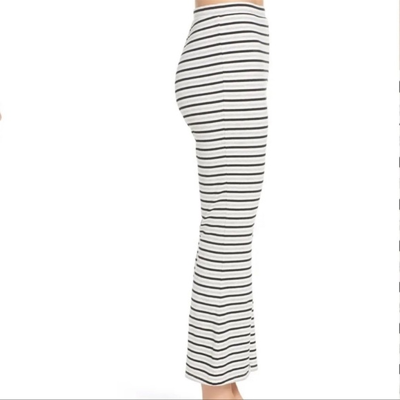 BB DAKOTA FLARE FOR DRAMA STRIPED LOUNGE PANTS - NWT! - Picture 4 of 13